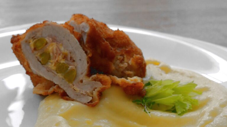 Brno Style Stuffed Pork Cutlet